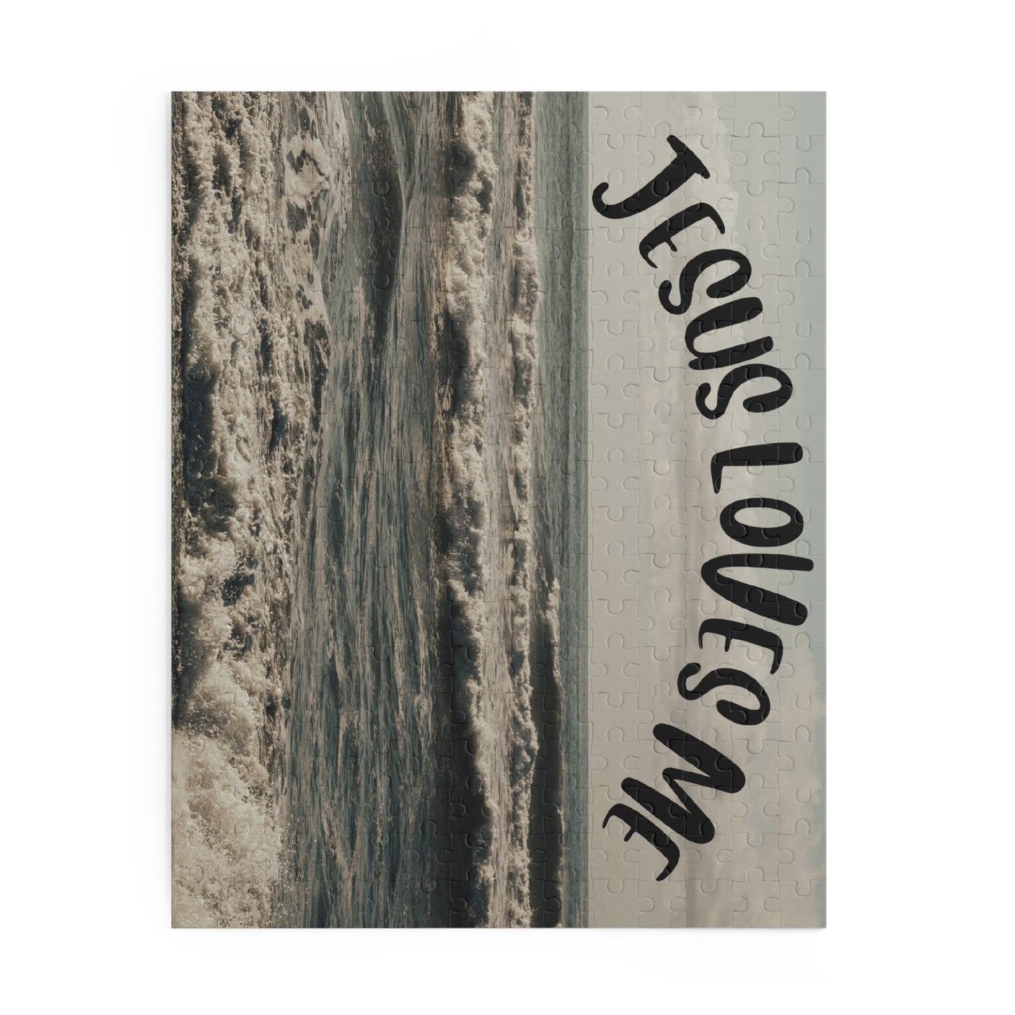 Jesus Loves Me Puzzle — Christian Faith Jigsaw (120/252/500 Piece)