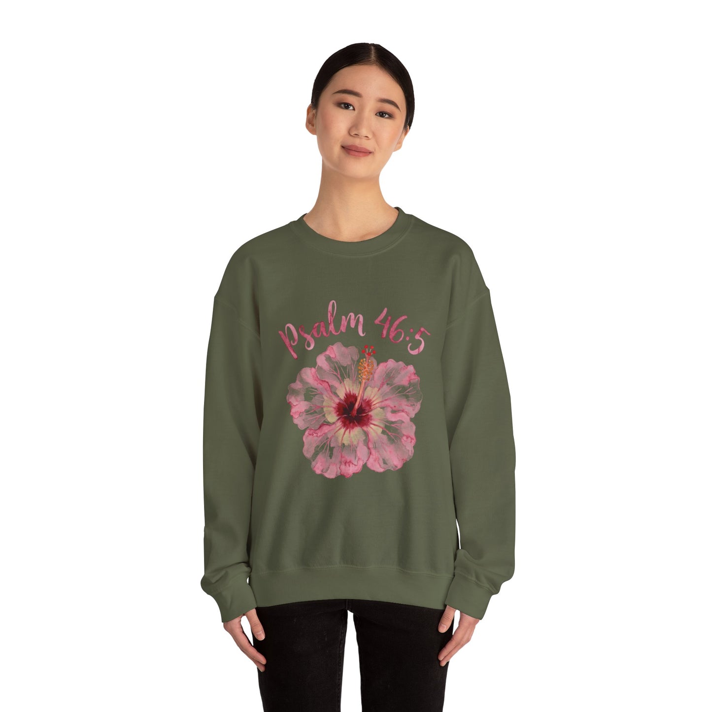Put Your Trust in God Crewneck Sweatshirt — Faith-Based Christian Pullover