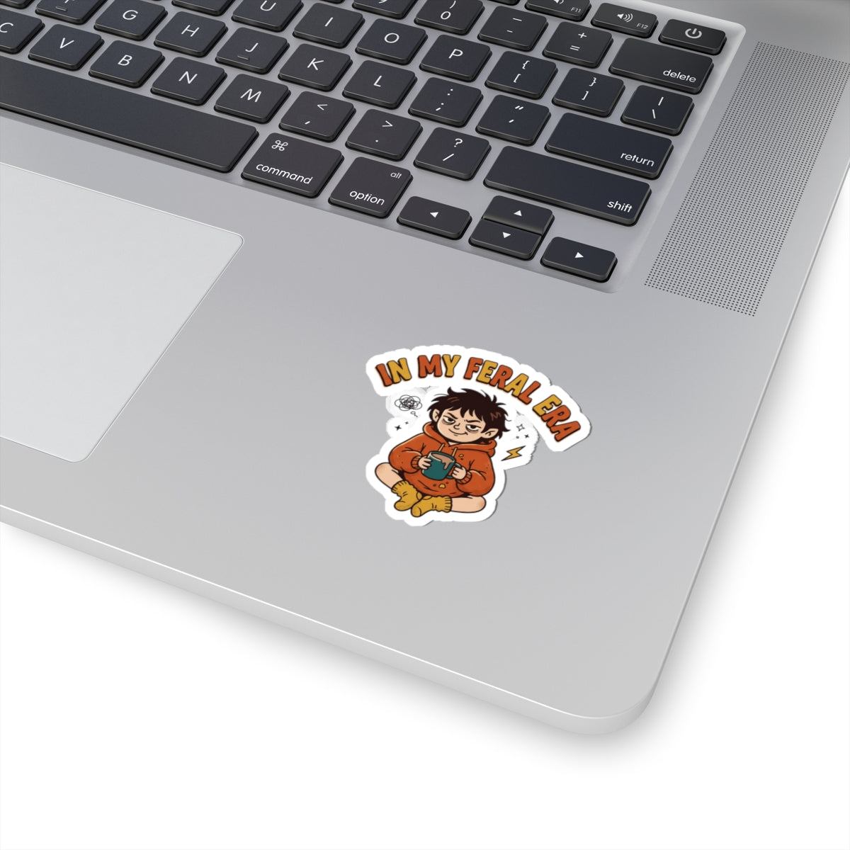 In My Feral Era Sticker | chaotic cute, introvert, tired mom