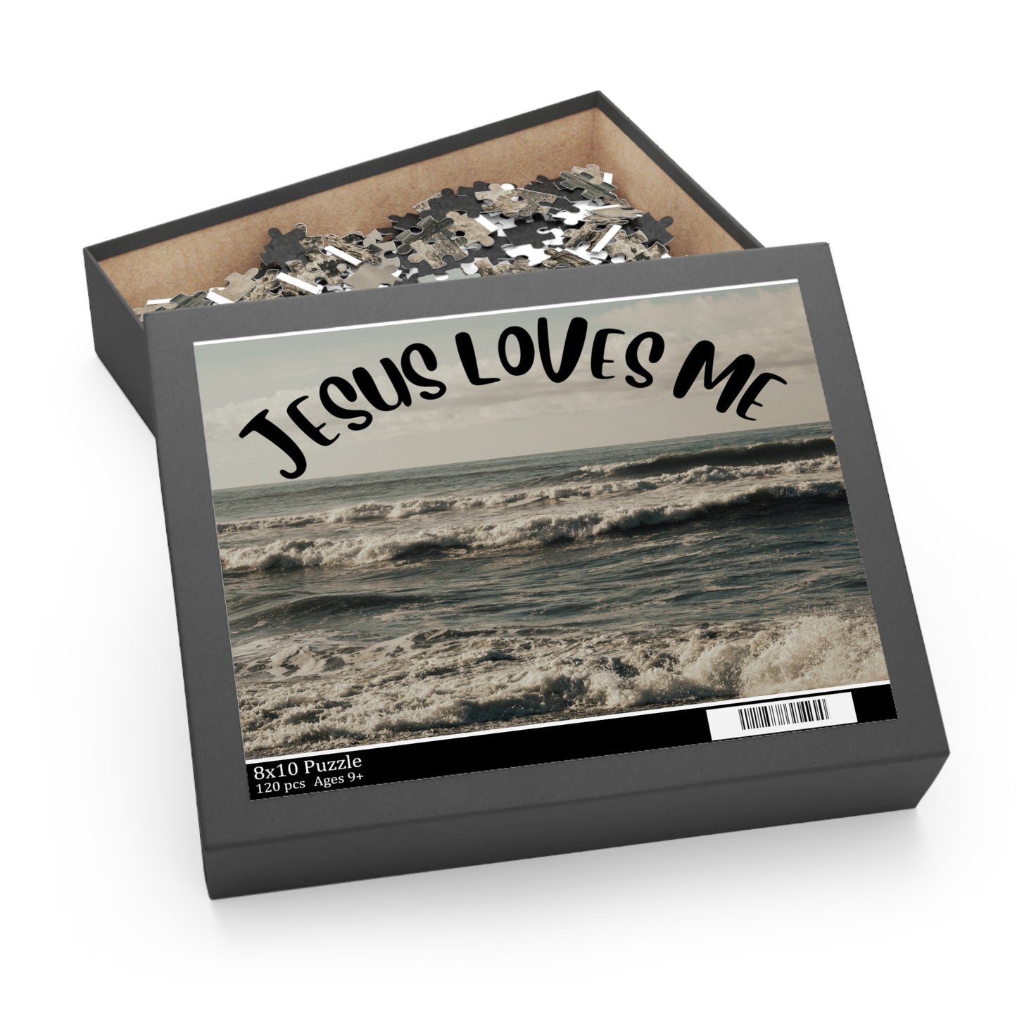 Jesus Loves Me Puzzle — Christian Faith Jigsaw (120/252/500 Piece)