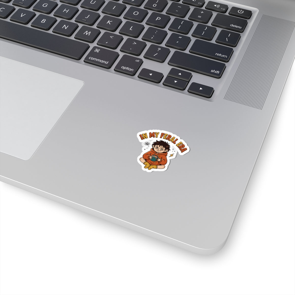 In My Feral Era Sticker | chaotic cute, introvert, tired mom