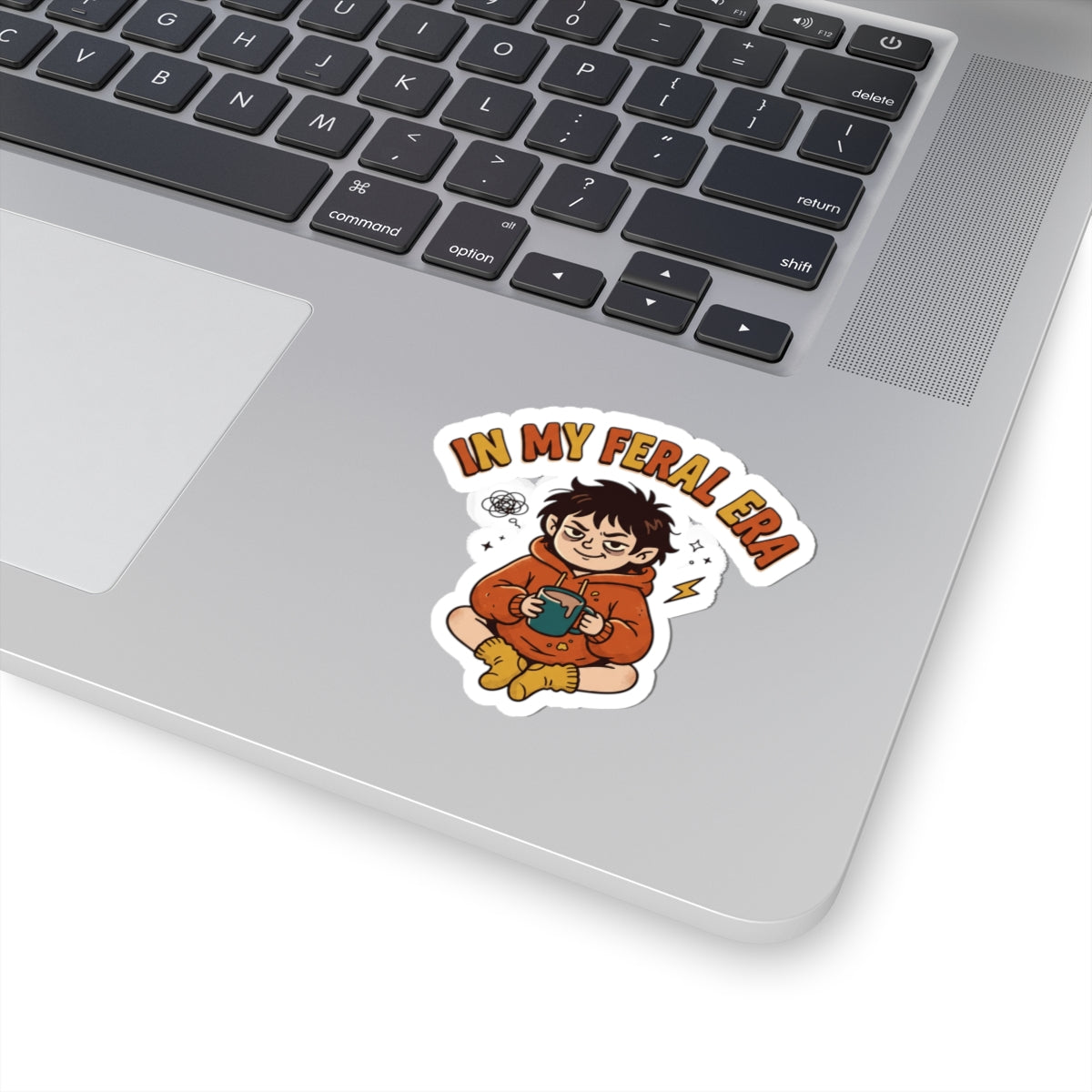 In My Feral Era Sticker | chaotic cute, introvert, tired mom