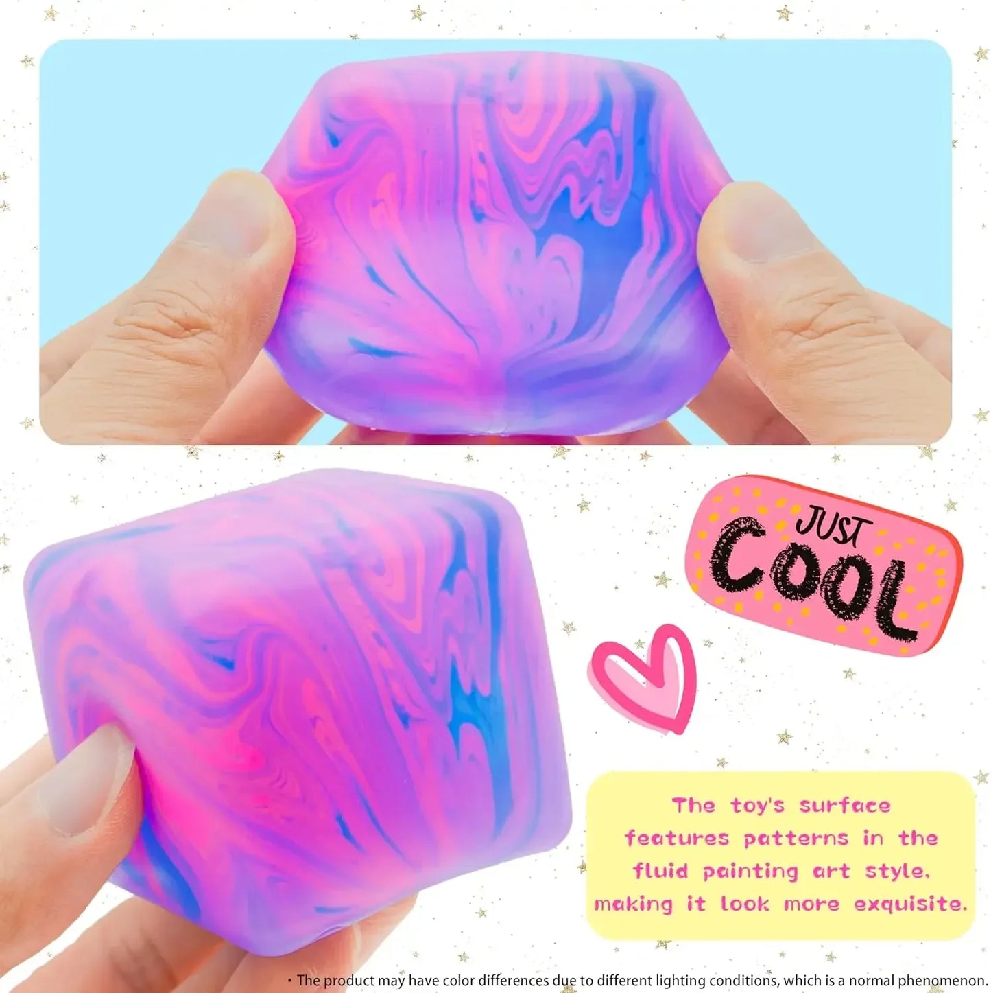 Needoh Stress-Relief Gel Cube