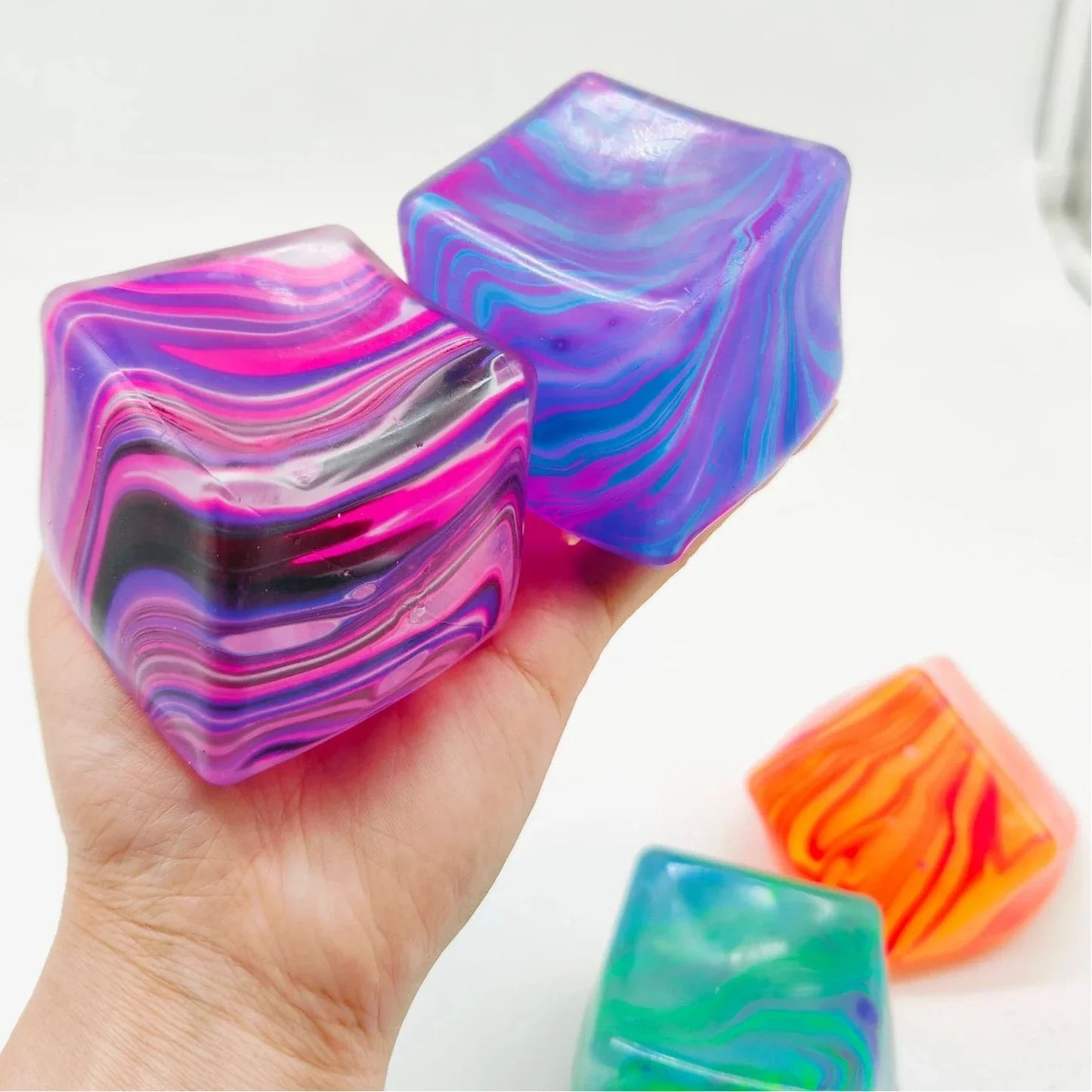 Needoh Stress-Relief Gel Cube