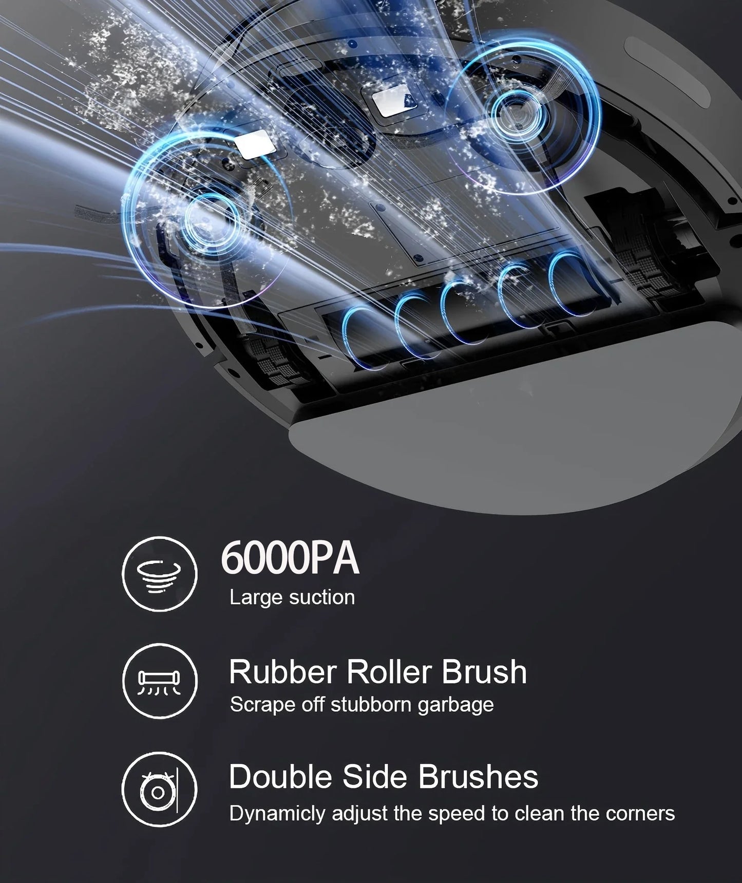 Smart Clean Robot Vacuum Mop